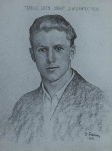 Portret Tadeusza Lecha autorstwa S. Fischera. Zbiory Muzeum im. St. Fischera w Bochni.