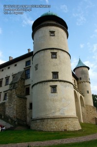 Baszta Bony na wiśnickim zamku.