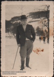 Fotografia Jarosza z 1945 r. Wł. J. Kucybały