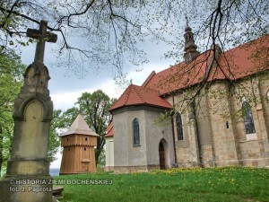 Kościół pw. NNMP w Łapczycy i jego otoczenie