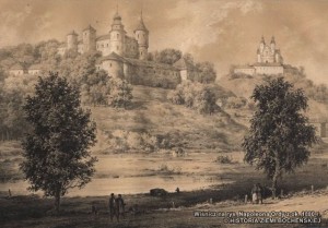 Klasztor na rysunku Napoleona Ordy